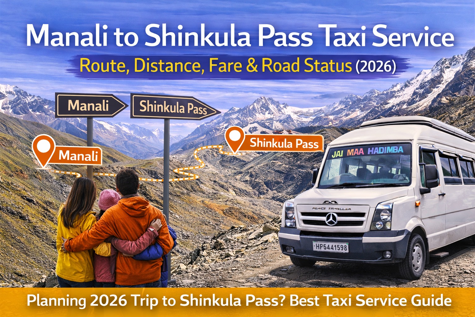 Manali to Shinkula Pass taxi service Travel guide 2026