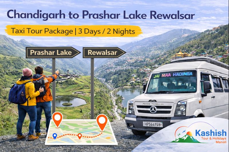 Chandigarh to Prashar Lake Rewalsar Taxi Tour
